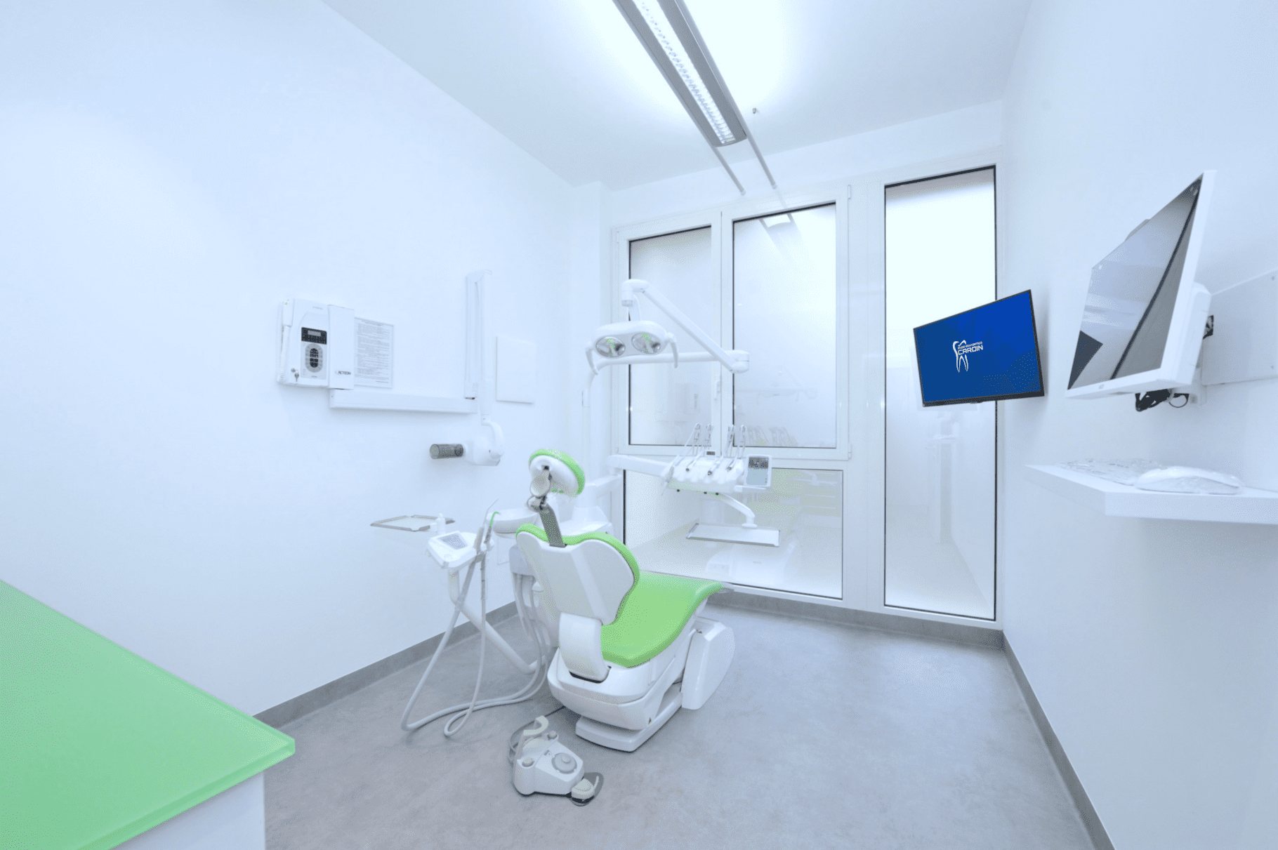 Foto di un riunito dello Studio Odontoiatrico Cardin